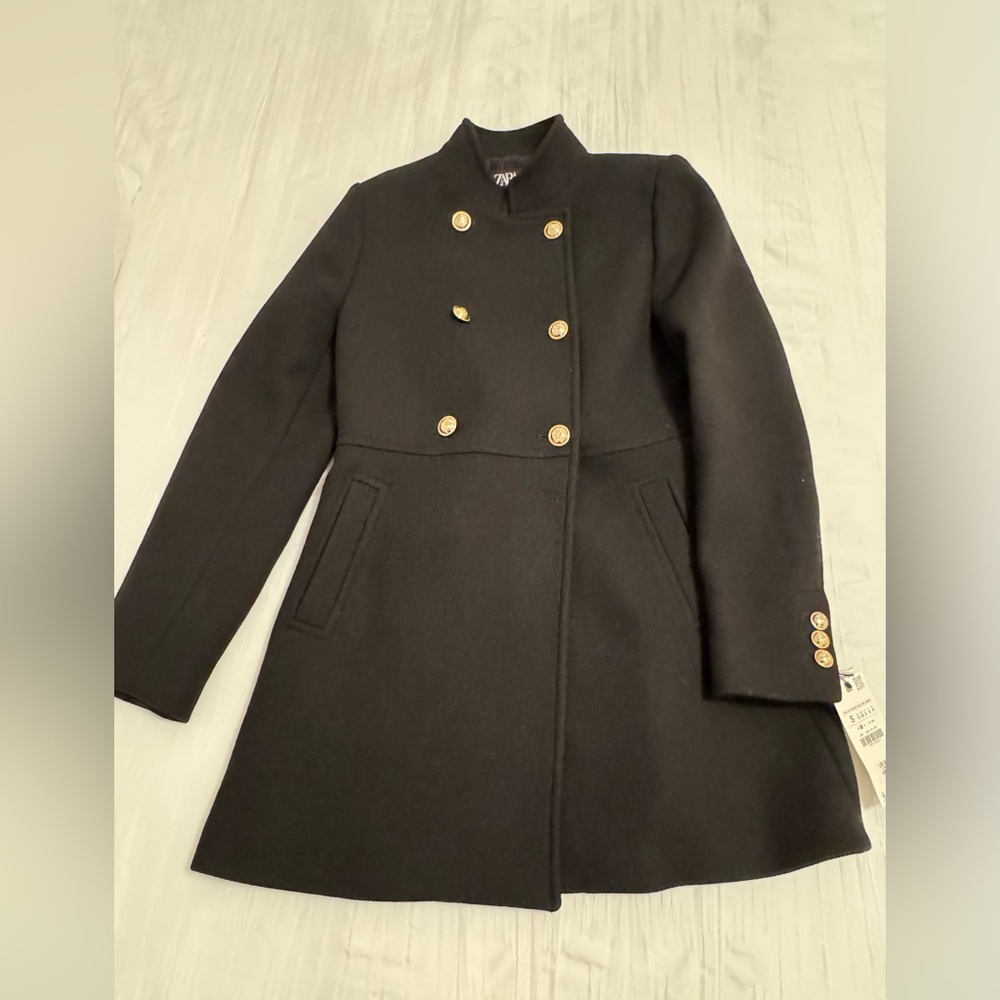 Zara Peacoat
